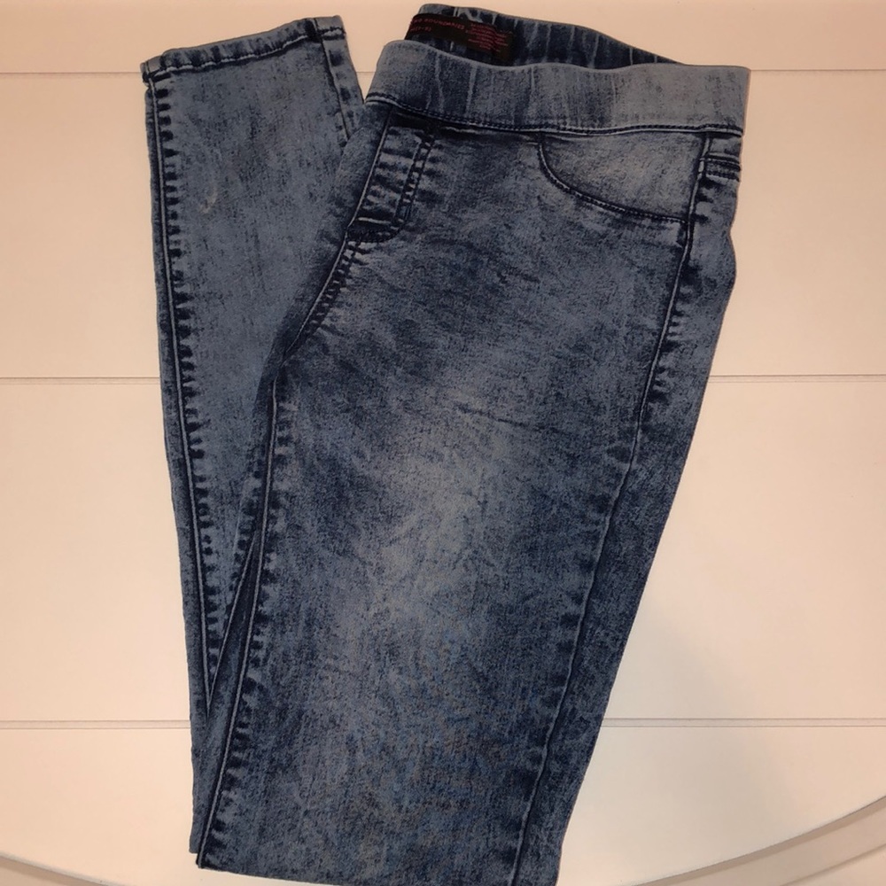 Acid Washed Skinny Jeans